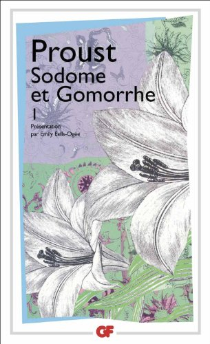 a la recherche du temps perdu, sodome et gomorrhe, volume 1