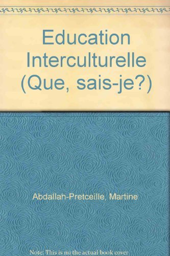 L'éducation interculturelle